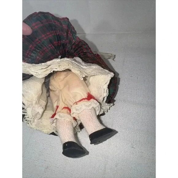 Vintage Rosetta Girl Doll Amsterdam, Holland 10-11" Blonde hair, blue eyes blink - Picture 9 of 9